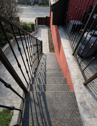 Gondűző fészek - Visegrád - feljáró