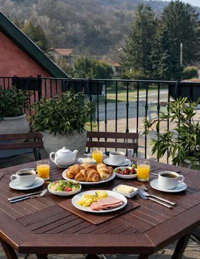 Gondűző fészek - Visegrád - reggeli